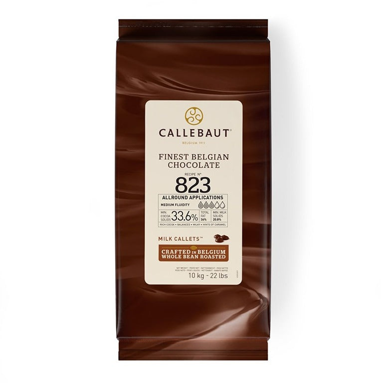 Barry Callebaut ciocolata cu lapte belgiana specialitate premium 823 dropsuri de ciocolata Callebaut fina cu lapte 33 6% cacao 1 kg ciocolata ganaj decoratie torturi prajituri fructe candybar cafetarie laborator master chef 811 W2 70%