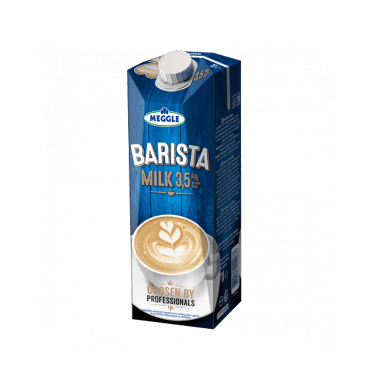 Lapte UHT Barista Meggle 3.5% Grasime Bax 12 buc, Specialitate Profesionala pentru Cafea cu Spumare Densa si Stabila, Destinat pentru Cafenele, Laboratoare de Cofetarie, Baruri si Unitati de Patiserie