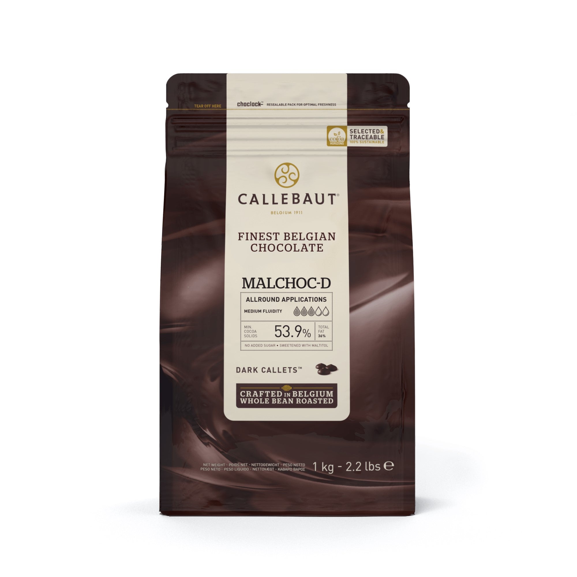 Ciocolata fara zahar Callebaut unt de cacao neagra lapte | Esential ...