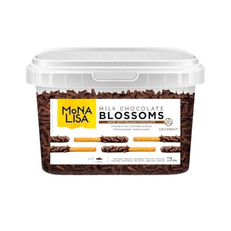 decoratiuni ciocolata decor tort ciocolata bucle premium bucle ciocolata mona lisa fulgi ciocolata Barry Callebaut fulgi de ciocolata pentru decor decoratiuni prajituri topping ciocolata decoratiuni tort premium decoruri cofetarie decor profesional cofetarie ciocolata alba decor desert ciocolata neagra decor decoratiuni deserturi bucle ciocolata cu lapte decor prajituri premium Decoratiuni ciocolata bucle cu lapte 1kg Barry Callebaut min. 29.6% unt de cacao – Mona Lisa Blossom bucle ciocolata pentru decor