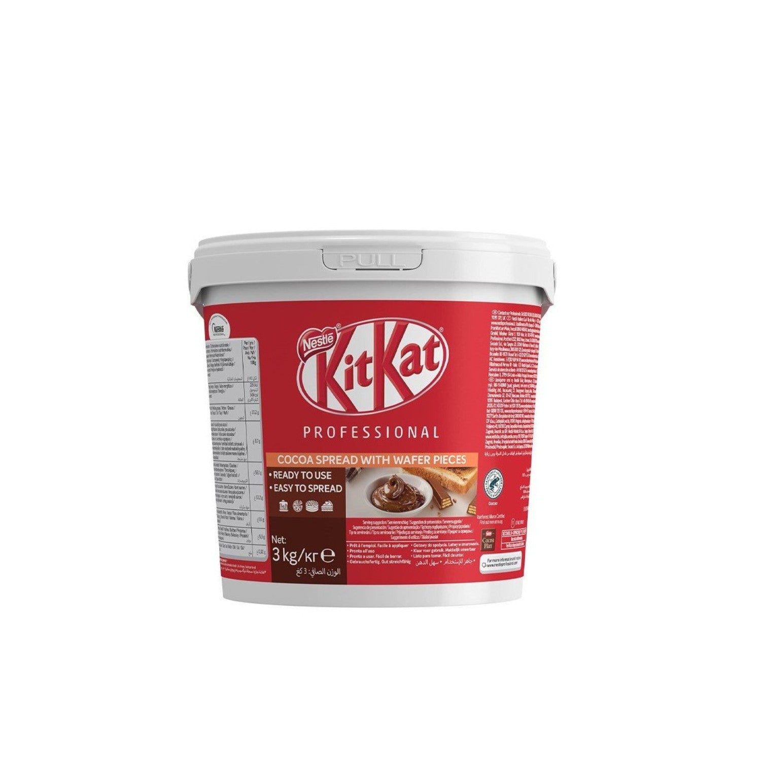 crema kit kat profesionala
crema de ciocolata cu napolitana
crema kit kat 3kg pret
crema cacao cu biscuit crocant
crema kitkat nestle professional
umplutura crocanta gata de utilizare
crema de ciocolata pentru clatite
pasta kit kat cofetarie
ingrediente candy bar catering
crema ciocolata galeata mica
crocant pentru blaturi de tort
materii prime cofetarie nestle
crema injectat gogosi kitkat
topping crocant pentru vafe
crema de cacao horeca en gros
